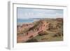 Top of Cliffs and Beach, Gorleston-On-Sea-Alfred Robert Quinton-Framed Giclee Print