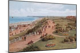 Top of Cliffs and Beach, Gorleston-On-Sea-Alfred Robert Quinton-Mounted Giclee Print