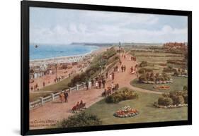 Top of Cliffs and Beach, Gorleston-On-Sea-Alfred Robert Quinton-Framed Giclee Print