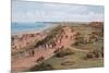 Top of Cliffs and Beach, Gorleston-On-Sea-Alfred Robert Quinton-Mounted Giclee Print