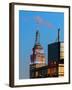 Top of Empire State Building at Nightfall-Philippe Hugonnard-Framed Photographic Print