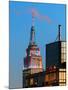 Top of Empire State Building at Nightfall-Philippe Hugonnard-Mounted Photographic Print