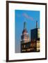 Top of Empire State Building at Nightfall-Philippe Hugonnard-Framed Art Print