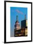 Top of Empire State Building at Nightfall-Philippe Hugonnard-Framed Art Print