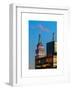 Top of Empire State Building at Nightfall-Philippe Hugonnard-Framed Art Print