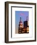 Top of Empire State Building at Pink Nightfall-Philippe Hugonnard-Framed Art Print