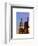 Top of Empire State Building at Pink Nightfall-Philippe Hugonnard-Framed Art Print