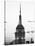 Top of Empire State Building, Manhattan, New York, United States, Black and White Photography-Philippe Hugonnard-Stretched Canvas