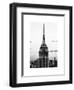 Top of Empire State Building, Manhattan, New York, White Frame, Full Size Photography-Philippe Hugonnard-Framed Art Print