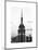 Top of Empire State Building, Manhattan, New York, White Frame, Full Size Photography-Philippe Hugonnard-Mounted Art Print