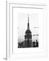 Top of Empire State Building, Manhattan, New York, White Frame, Full Size Photography-Philippe Hugonnard-Framed Art Print