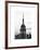 Top of Empire State Building, Manhattan, New York, White Frame, Full Size Photography-Philippe Hugonnard-Framed Art Print