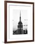 Top of Empire State Building, Manhattan, New York, White Frame, Full Size Photography-Philippe Hugonnard-Framed Art Print