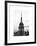 Top of Empire State Building, Manhattan, New York, White Frame, Full Size Photography-Philippe Hugonnard-Framed Art Print