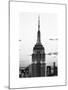 Top of Empire State Building, Manhattan, New York, White Frame, Full Size Photography-Philippe Hugonnard-Mounted Art Print