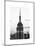 Top of Empire State Building, Manhattan, New York, White Frame, Full Size Photography-Philippe Hugonnard-Mounted Art Print