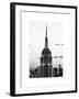 Top of Empire State Building, Manhattan, New York, White Frame, Full Size Photography-Philippe Hugonnard-Framed Art Print