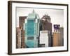 Top of Skyscrapers at Times Square-Philippe Hugonnard-Framed Photographic Print