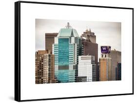 Top of Skyscrapers at Times Square-Philippe Hugonnard-Framed Stretched Canvas