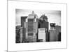Top of Skyscrapers at Times Square-Philippe Hugonnard-Mounted Art Print