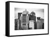 Top of Skyscrapers at Times Square-Philippe Hugonnard-Framed Stretched Canvas