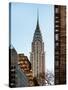 Top of the Chrysler Building - Manhattan - New York City - United States-Philippe Hugonnard-Stretched Canvas
