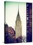 Top of the Chrysler Building - Manhattan - New York City - United States-Philippe Hugonnard-Stretched Canvas