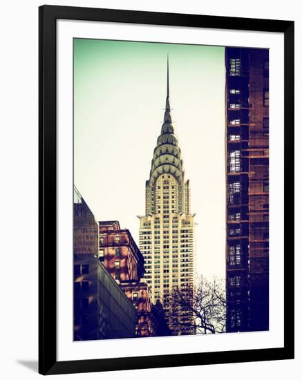 Top of the Chrysler Building - Manhattan - New York City - United States-Philippe Hugonnard-Framed Photographic Print