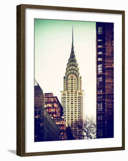 Top of the Chrysler Building - Manhattan - New York City - United States-Philippe Hugonnard-Framed Photographic Print