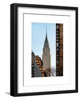 Top of the Chrysler Building - Manhattan - New York City - United States-Philippe Hugonnard-Framed Art Print