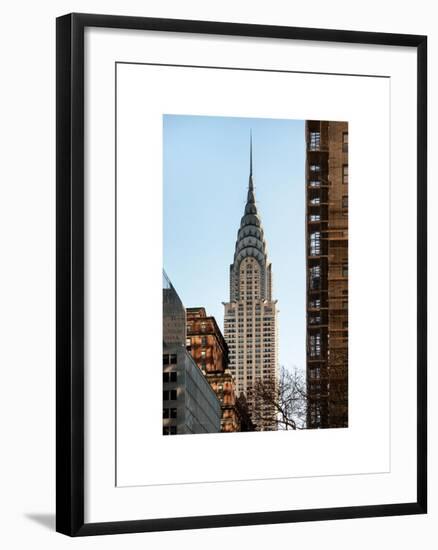 Top of the Chrysler Building - Manhattan - New York City - United States-Philippe Hugonnard-Framed Art Print