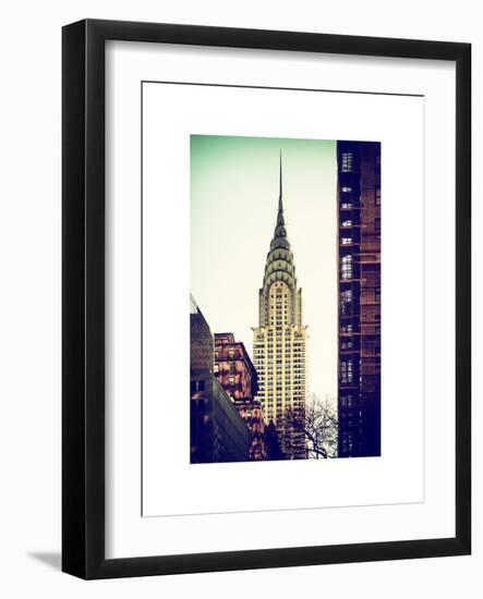 Top of the Chrysler Building - Manhattan - New York City - United States-Philippe Hugonnard-Framed Art Print