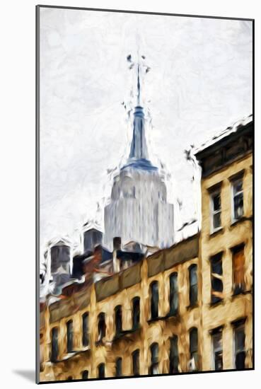 Top of the Empire Building III - In the Style of Oil Painting-Philippe Hugonnard-Mounted Giclee Print