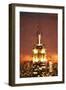 Top of the Empire Building - In the Style of Oil Painting-Philippe Hugonnard-Framed Giclee Print