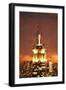 Top of the Empire Building - In the Style of Oil Painting-Philippe Hugonnard-Framed Giclee Print