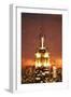 Top of the Empire Building - In the Style of Oil Painting-Philippe Hugonnard-Framed Giclee Print