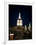 Top of the Empire State Building and One World Trade Center at Sunset, Manhattan, New York, US-Philippe Hugonnard-Framed Photographic Print