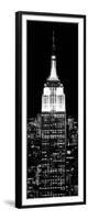 Top of the Empire State Building and One World Trade Center by Night, Manhattan, New York City-Philippe Hugonnard-Framed Photographic Print