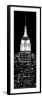 Top of the Empire State Building and One World Trade Center by Night, Manhattan, New York City-Philippe Hugonnard-Framed Photographic Print