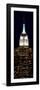 Top of the Empire State Building and One World Trade Center by Night, Manhattan, New York City-Philippe Hugonnard-Framed Photographic Print