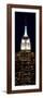 Top of the Empire State Building and One World Trade Center by Night, Manhattan, New York City-Philippe Hugonnard-Framed Photographic Print