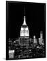 Top of the Empire State Building and One World Trade Center by Night, Manhattan, NYC-Philippe Hugonnard-Framed Photographic Print