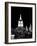 Top of the Empire State Building and One World Trade Center by Night, Manhattan, NYC-Philippe Hugonnard-Framed Photographic Print