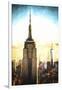 Top of the Empire State Building at Sunset II-Philippe Hugonnard-Framed Giclee Print