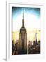 Top of the Empire State Building at Sunset II-Philippe Hugonnard-Framed Giclee Print