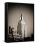 Top of the Empire State Building-Philippe Hugonnard-Framed Stretched Canvas