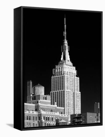 Top of the Empire State Building-Philippe Hugonnard-Framed Stretched Canvas