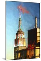 Top of the Empire State Building-Philippe Hugonnard-Mounted Giclee Print