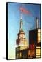 Top of the Empire State Building-Philippe Hugonnard-Framed Stretched Canvas