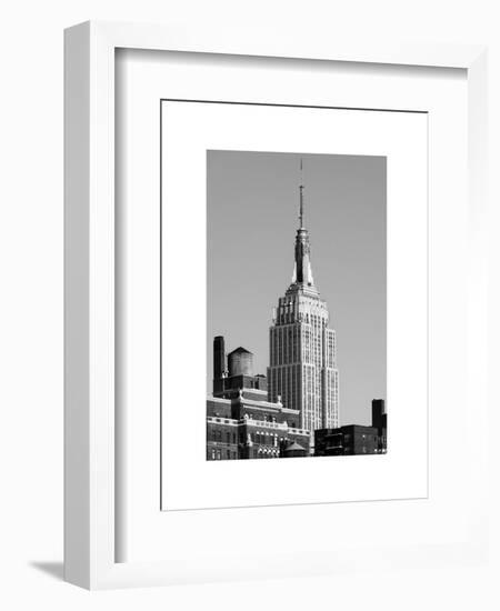 Top of the Empire State Building-Philippe Hugonnard-Framed Art Print